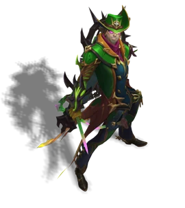 High Noon Locke Emerald chroma