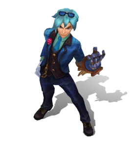 Debonair Ezreal Striped chroma
