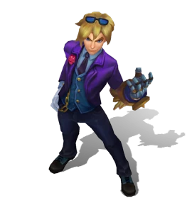 Debonair Ezreal Amethyst chroma