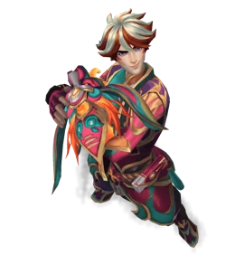 Porcelain Protector Ezreal Ruby chroma