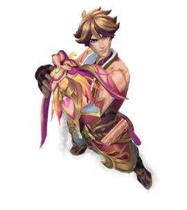 Porcelain Protector Ezreal Rose Quartz chroma