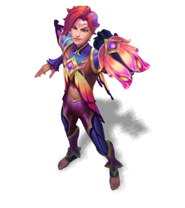 Faerie Court Ezreal Ruby chroma