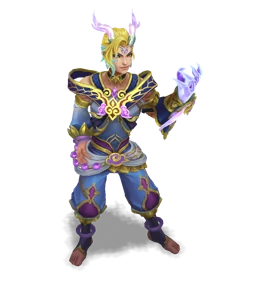 Heavenscale Ezreal Sapphire chroma