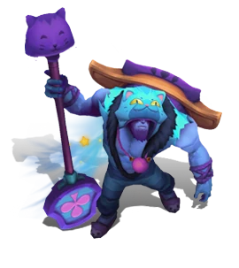 Meowrick (Yorick) Turquoise chroma