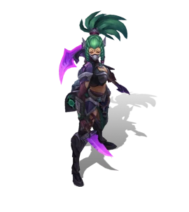 Headhunter Akali Tanzanite chroma
