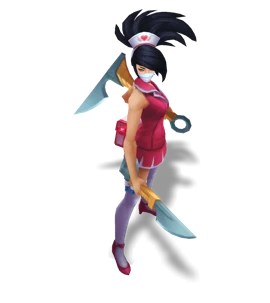 Nurse Akali Ruby chroma