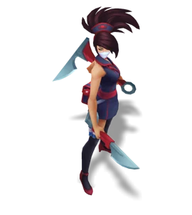 Nurse Akali Obsidian chroma