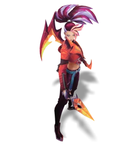 K/DA ALL OUT Akali Ruby chroma