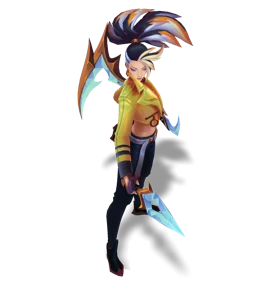 K/DA ALL OUT Akali Catseye chroma