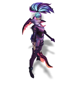 Crime City Nightmare Akali Rose Quartz chroma