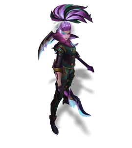 Crime City Nightmare Akali Obsidian chroma