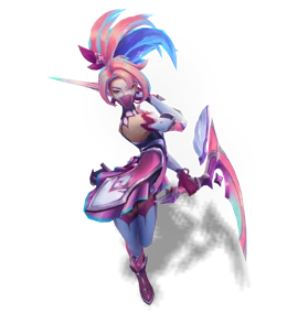 Star Guardian Akali Rose Quartz chroma