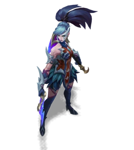 Coven Akali Sapphire chroma