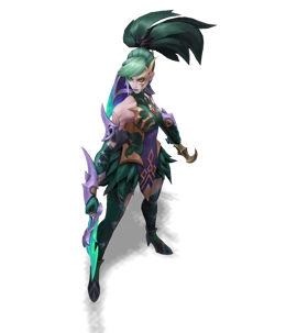 Coven Akali Turquoise chroma