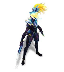 Empyrean Akali Sapphire chroma