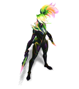 Empyrean Akali Emerald chroma