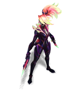 Empyrean Akali Neon Facade chroma