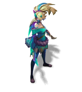 Spirit Blossom Akali Turquoise chroma