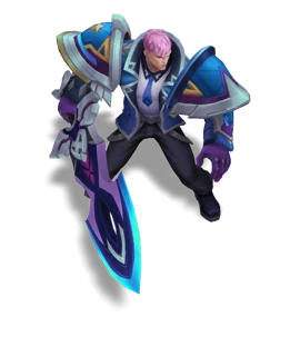 Battle Academia Garen Sapphire chroma