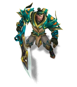 Mythmaker Garen Turquoise chroma