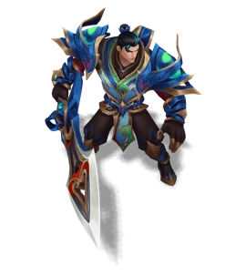 Mythmaker Garen Sapphire chroma