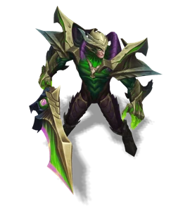 Visions of the Fallen Garen Emerald chroma