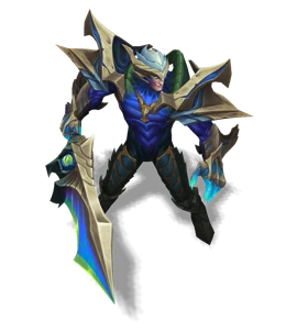 Visions of the Fallen Garen Sapphire chroma
