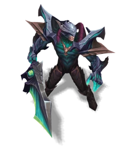 Visions of the Fallen Garen Obsidian chroma