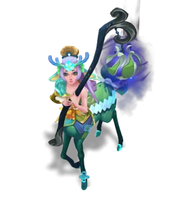 Spirit Blossom Lillia Turquoise chroma