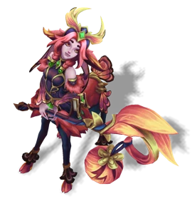 Faerie Court Lillia Ruby chroma