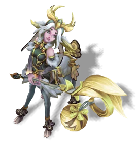 Faerie Court Lillia Pearl chroma