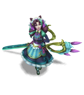 Cafe Cuties Gwen Turquoise chroma