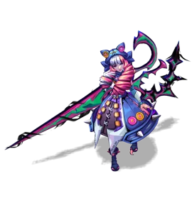 Soul Fighter Gwen Sapphire chroma