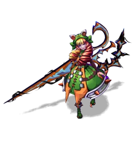 Soul Fighter Gwen Emerald chroma