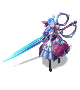 Battle Queen Gwen Rose Quartz chroma