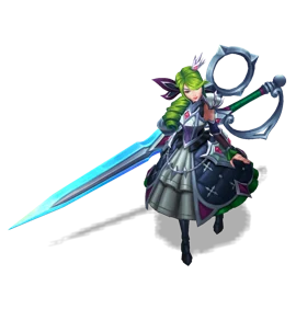 Battle Queen Gwen Obsidian chroma