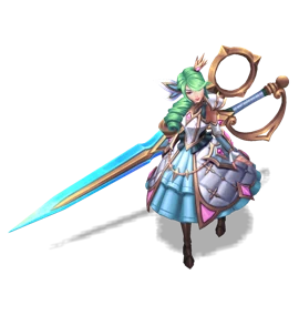 Battle Queen Gwen Pearl chroma