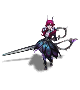 Faerie Court Gwen Obsidian chroma