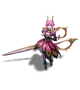 Faerie Court Gwen Rose Quartz chroma