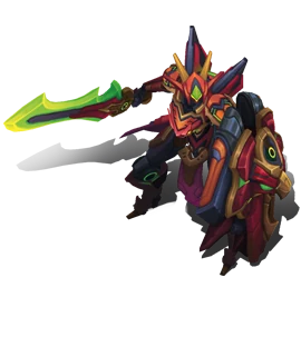 Mecha Kingdoms Leona Ruby chroma