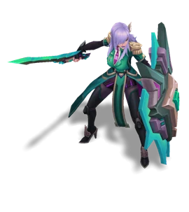 Battle Academia Leona Turquoise chroma