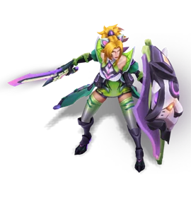 Battle Lion Leona Emerald chroma