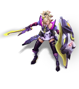 Battle Lion Leona Tanzanite chroma