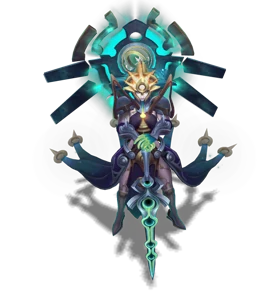 Eternal Aspect Leona Turquoise chroma