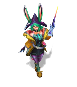 Battle Bunny Aurora Catseye chroma