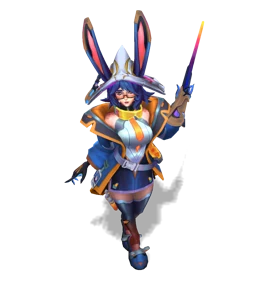 Battle Bunny Aurora Nightwire chroma