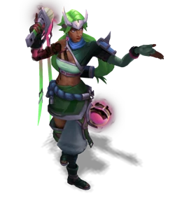Inkshadow Nilah Emerald chroma