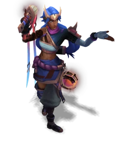 Inkshadow Nilah Sapphire chroma