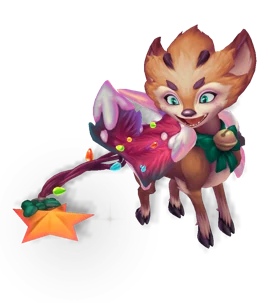 Reindeer Smolder Rose Quartz chroma