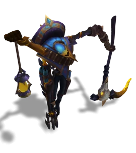 Bandito Fiddlesticks Sapphire chroma